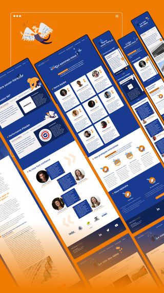 Page internes du site Moonpsark
