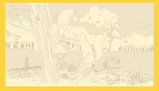 Le corbeau et le renard en crayonné pour Vox — Radio France