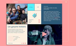 Page artiste du site des productions du pavé