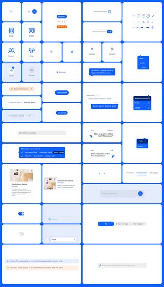 Composants de la plateforme Algoréa